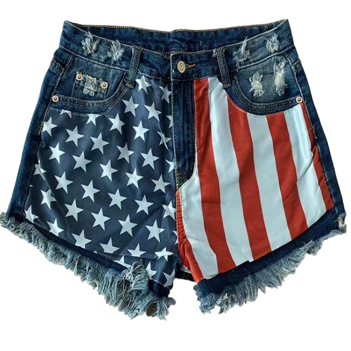 Seeing Stars Denim Shorts